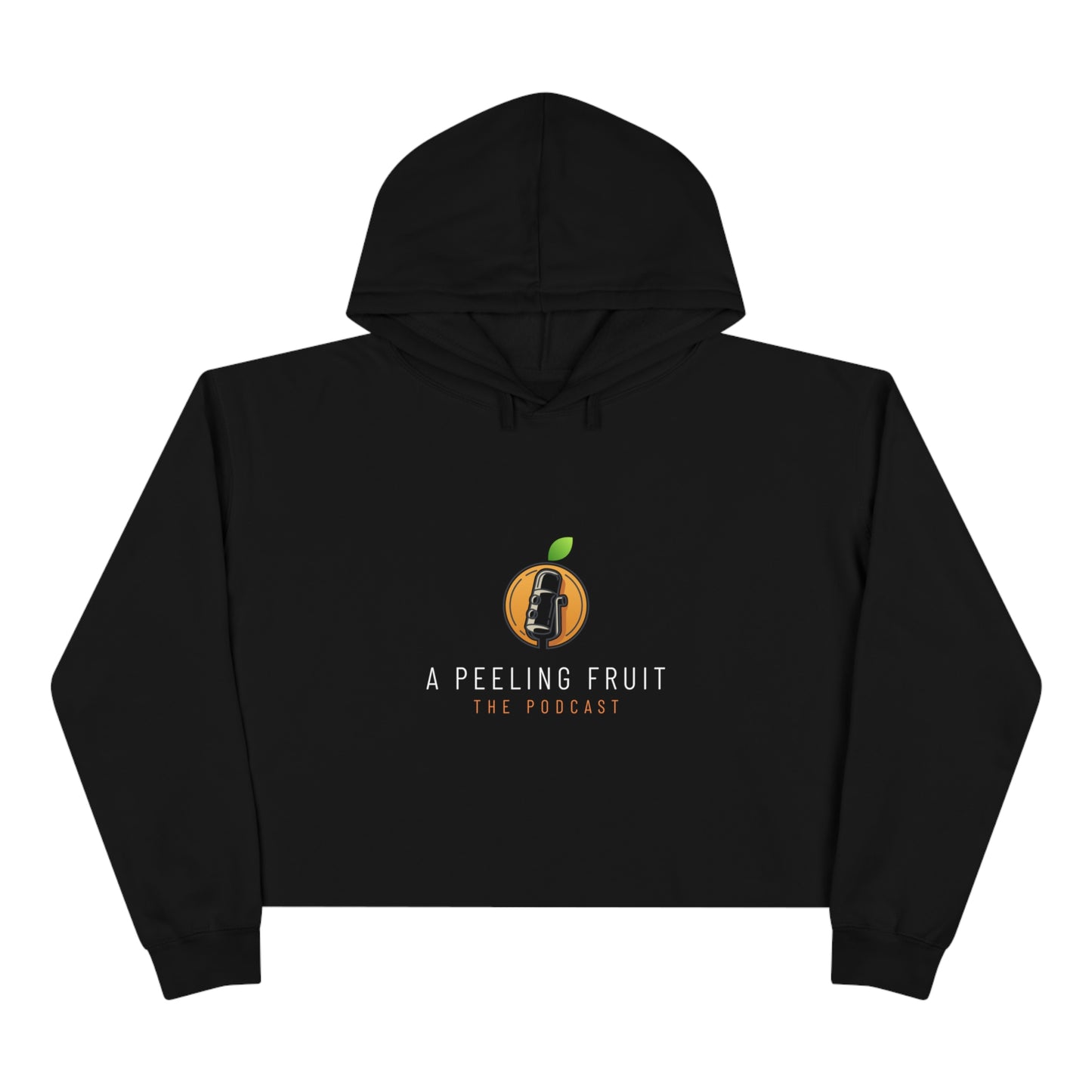 A Peeling Fruit Podcast Women's Crop Hoodie