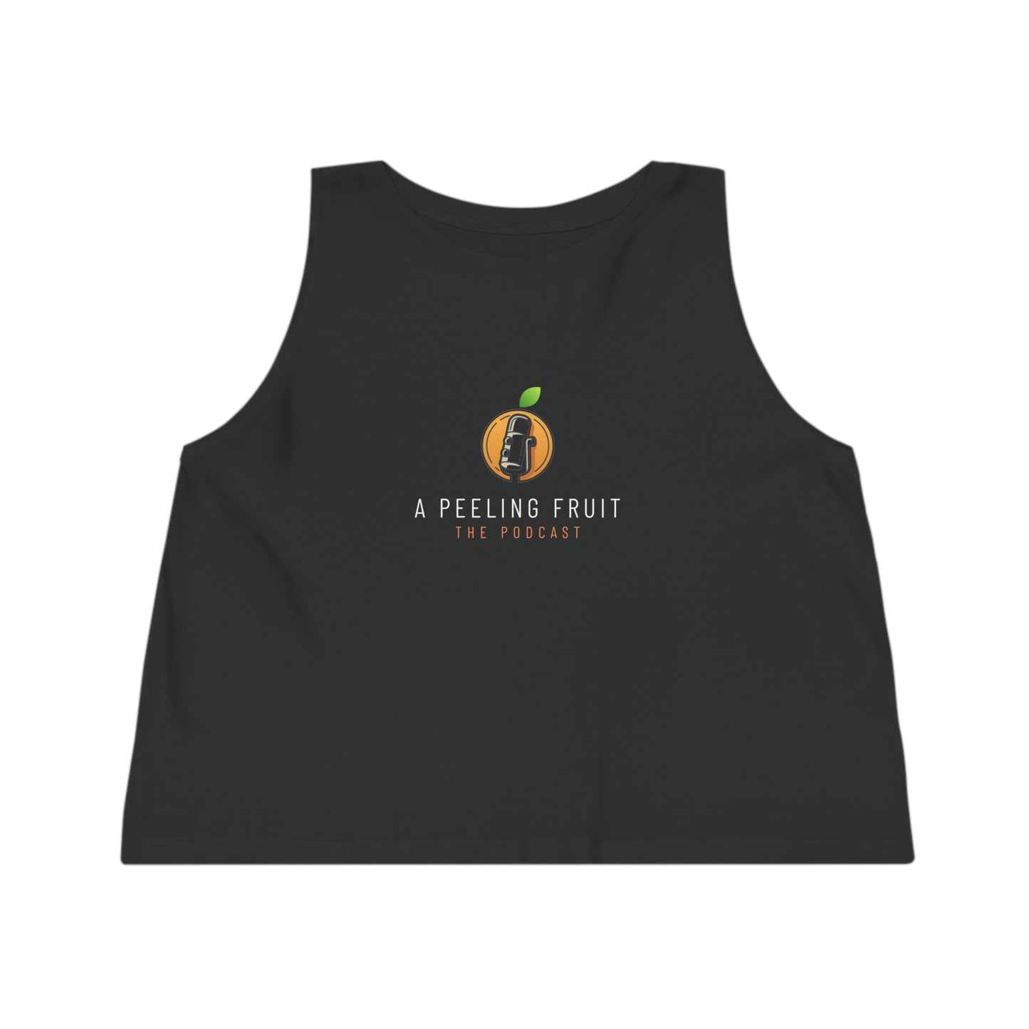 A Peeling Fruit Podcast Women's Dancer Cropped Tank Top