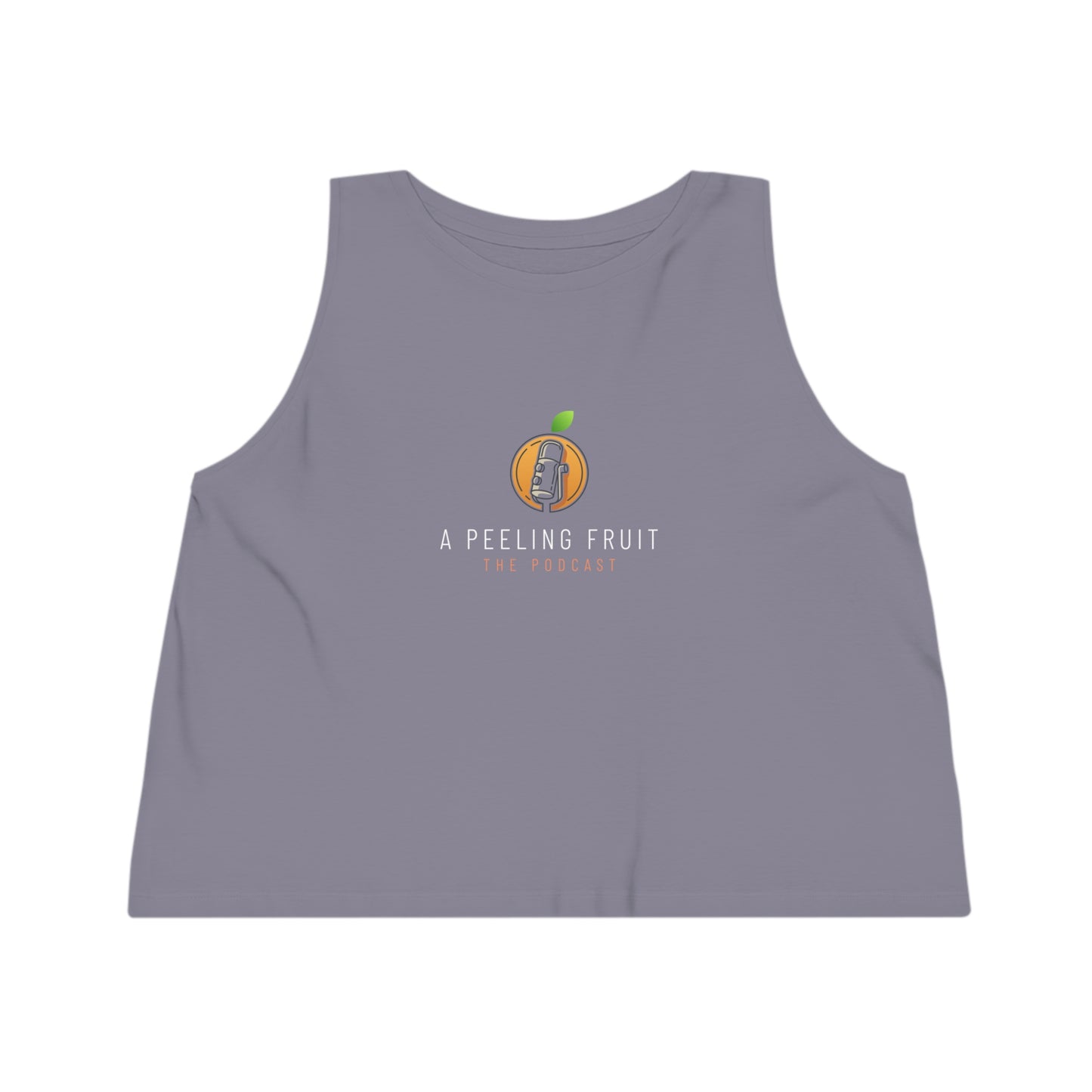 A Peeling Fruit Podcast Women's Dancer Cropped Tank Top