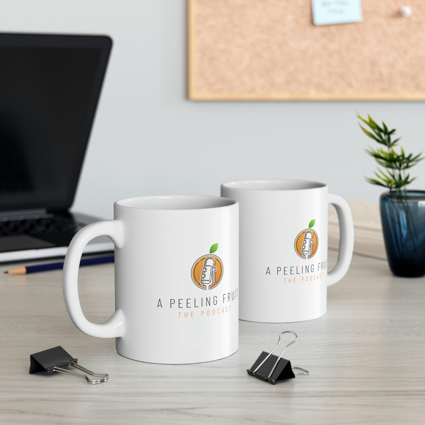 A Peeling Fruit Podcast Ceramic Mug 11oz