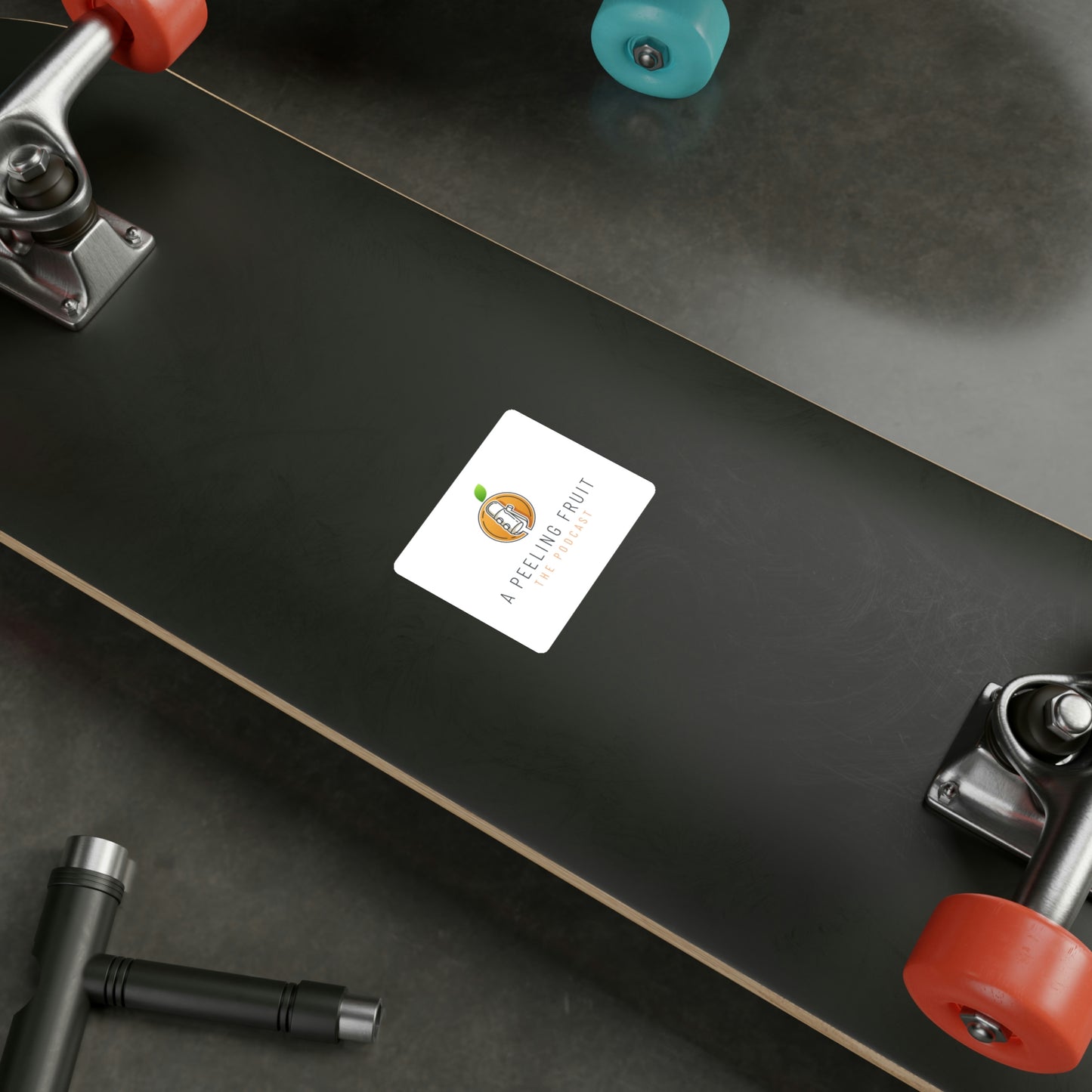 A Peeling Fruit Podcast Kiss-Cut Vinyl Decals