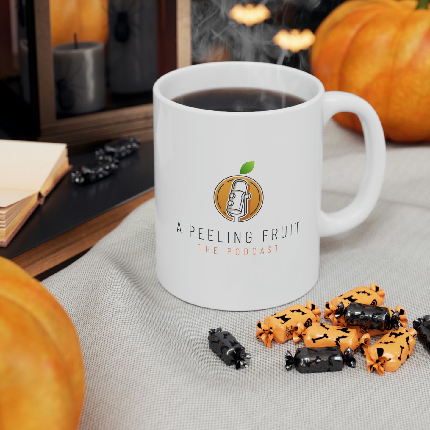 A Peeling Fruit Podcast Ceramic Mug 11oz