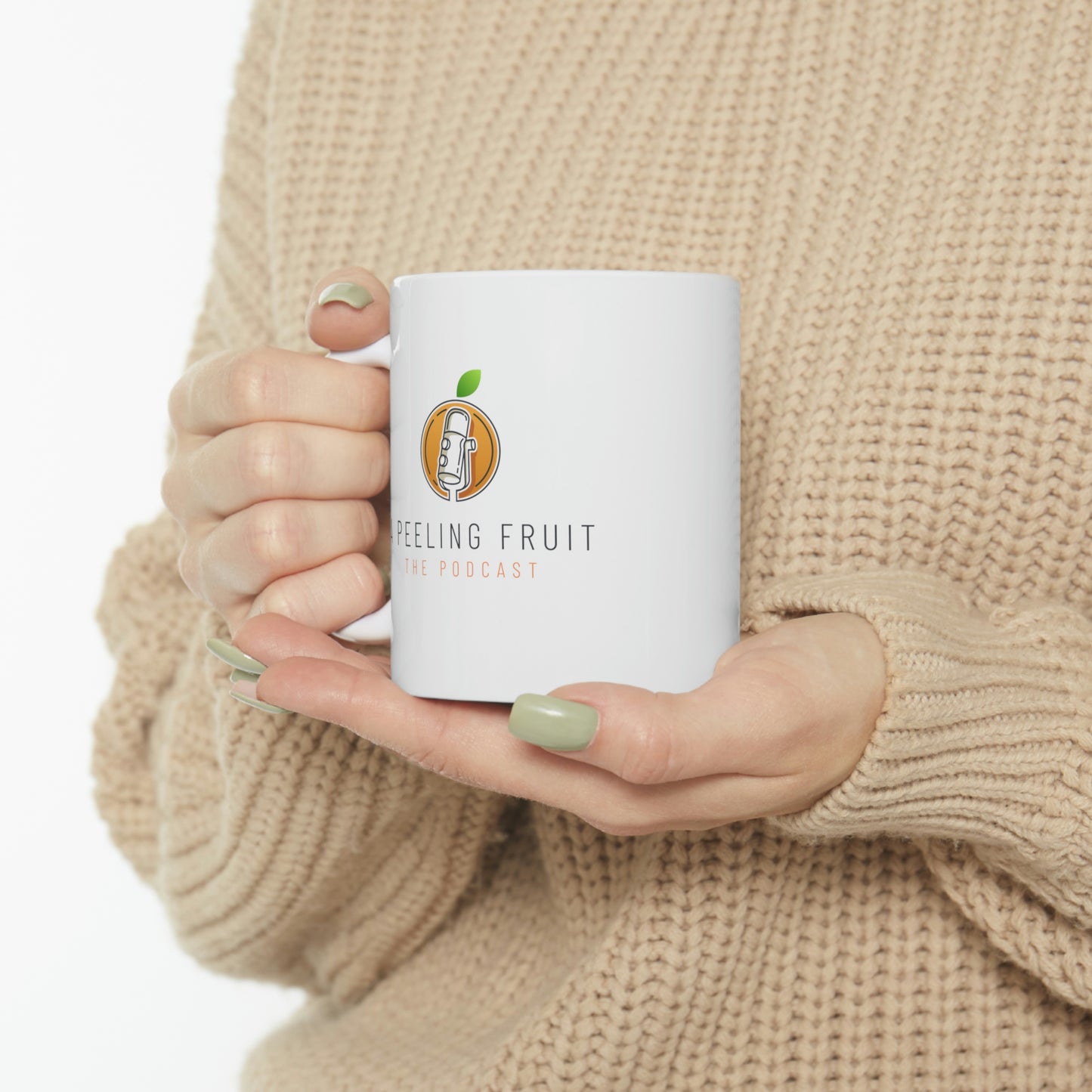 A Peeling Fruit Podcast Ceramic Mug 11oz