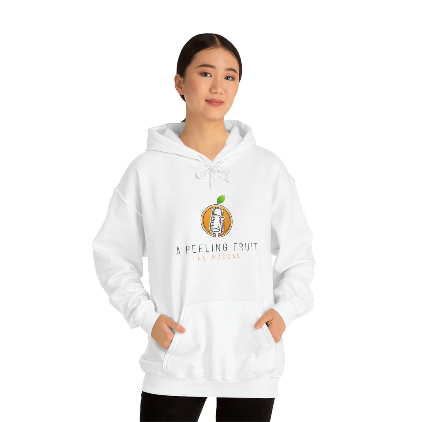 A Peeling Fruit Unisex Heavy Blend™ Hooded Sweatshirt