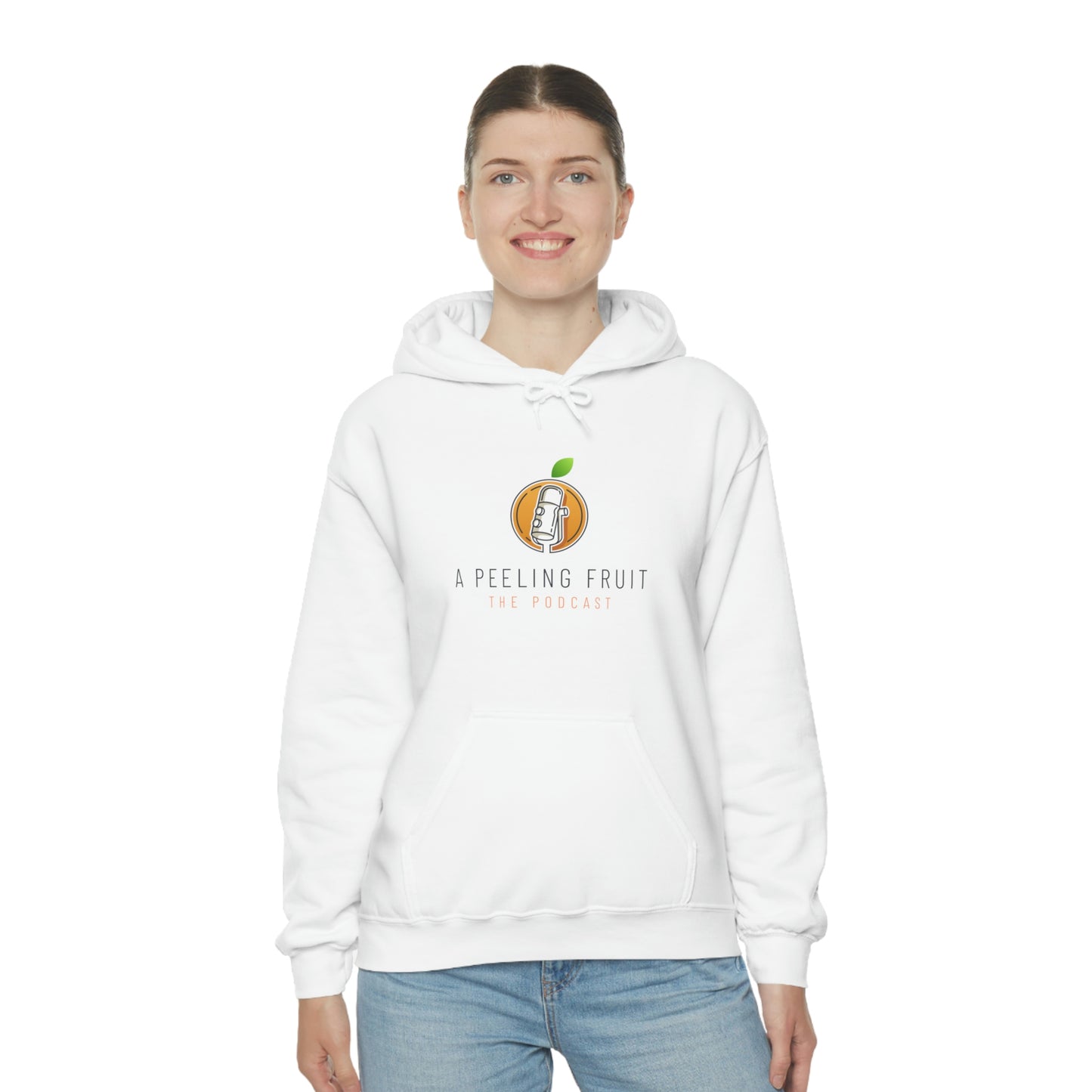 A Peeling Fruit Unisex Heavy Blend™ Hooded Sweatshirt