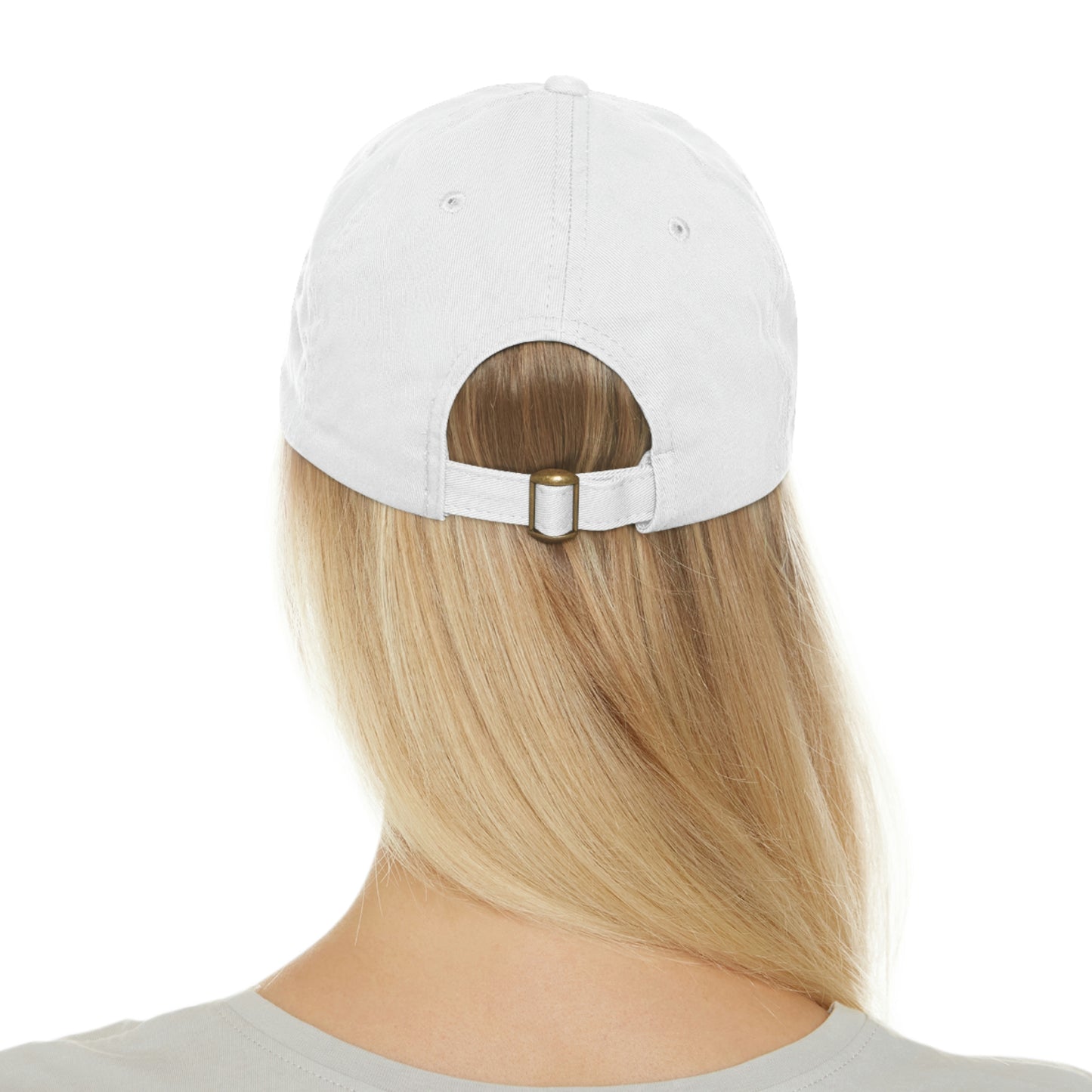 "Oren" Dad Hat with Leather Patch