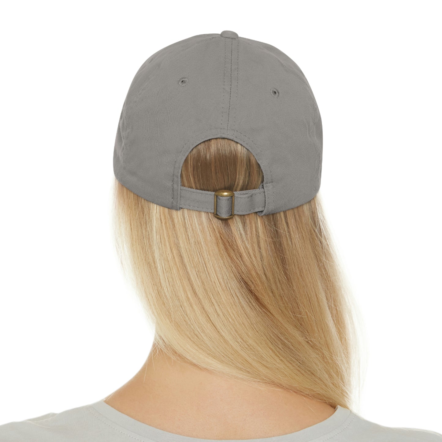 "Oren" Dad Hat with Leather Patch